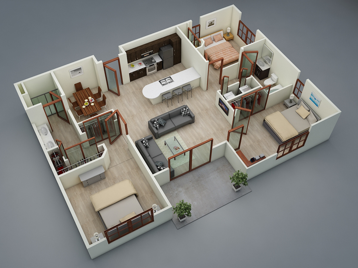 3D Floorplans